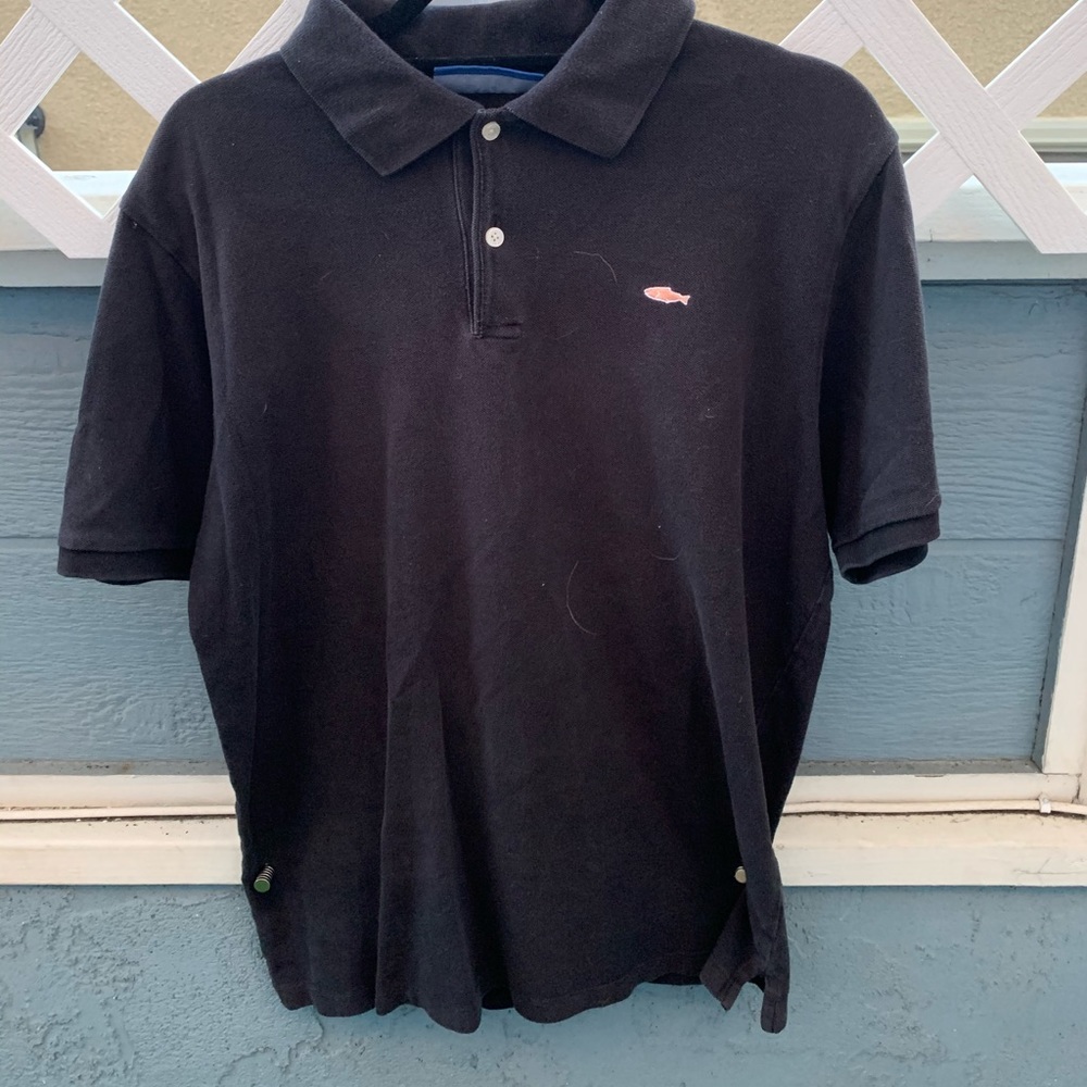 Men’s XL Black Salmon Cove Polo
